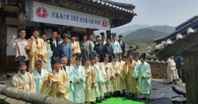 임란 의병장 성안의 선생 봉행 춘향사 열려
