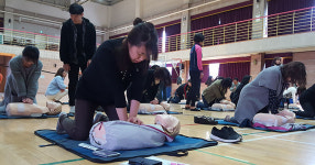 [이런일] 들안길초교 심폐소생술 교육