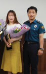 조민희 안동성소병원 간호사, 70대 노인 구해 모범시민 감사장 받아
