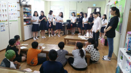 글쓰기를 통한 인성교육을 실시하는 선덕여자고등학교