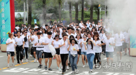 제6회 경산 대학인 컬러풀 런 축제 성황리 열려
