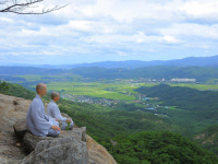 푸른 눈의 휴정 스님과 웃음이 넘치는 산사