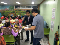 경북교통문화연수원 구미종합사회복지관에서 무료급식 봉사
