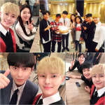 이태리, 커피야 부탁해 용준형, 채서진과 마지막 촬영사진 탈색 머리로 파격변신