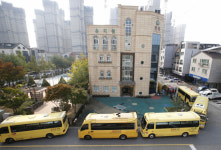 [현장사진] 15일 경기도 화성시 동탄 환희유치원 취재진 운집