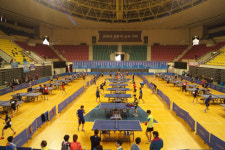 구미새마을배 전국오픈탁구대회…전국 탁구동호인 1천여명 기량 겨룬 축제의 장