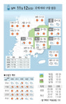 날씨-11월 12일(월) 곳에 따라 구름 많음