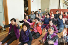 봉화보건소 9988 운동으로 추위 날려 버리세요