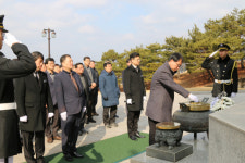 영천호국원, 중앙교육연수원장 및 교육생 현충탑 참배