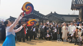 3·1운동 100주년, 임청각 등 안동 곳곳서 기념 퍼포먼스