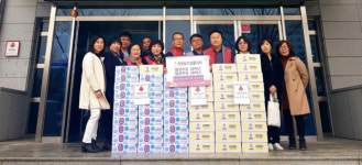 매일유업 노동조합 경산지부, 건강음료(우유) 나눔 행사