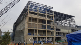 경북도청 신도시 공공시설물 공사현장서 근로자 3명 추락해 숨져