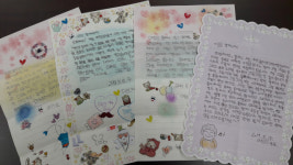 경북 포항 해도좋은이웃 지역아동센터 초·중학생 4명 홀몸노인에게 손편지 선물