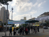 [영상·포토] 대구 영대병원네거리 한 남성 시위