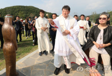 [포토뉴스] 김수환추기경사랑과나눔공원 성모상 및 천사상, 십자가의 길 봉헌식
