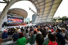 경북 청도군 개나소나 콘서트 대신 반려동물을 위한 콘서트 선보여