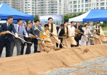 달성군 다사지역으로 이전 심인중·고 신축 기공식