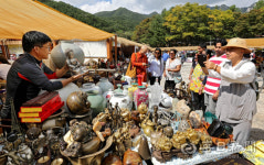 [포토뉴스] 2019 팔공산 산중장터 승시 축제...승시장터 마당 인기