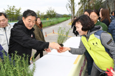 경북 영주시, 산의 날 주민과 함께하는 도시녹화 캠페인 벌여