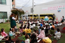 길 잃은 아이들 리카가 지켜요 대구FC 미아방지 활동