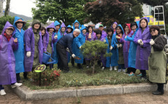 경상북도환경연수원 힐링가든봉사단 30일 경주에서 공동체 정원 조성