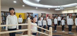 대구 신매초  넓고 쾌적해진 책사랑도서관 개관식