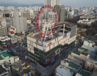 대구 동성로 태왕스파크 대관람차 일주일 만에 멈춤사고