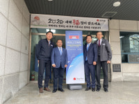 롱 디망쉐 주한 캄보디아 대사, 대구 동원약품 본사 방문