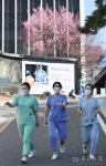 [포토뉴스] 계명대 대구동산병원 의료진 힘찬 발걸음