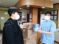 영주적십자 병원 영주시 재난대책본부에 의료용 마스크 5천40개 기부