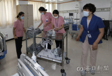 [포토뉴스] 방호복 아닌 간호복 입은 간호사들...계명대 대구동산병원 일반진료 시작