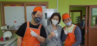 박미경 경북도의회 교육위 부위원장, 안동영명학교 현장 방문