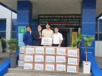 정병록 경산 압량명예읍장, 관내 경로당 위문