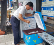경북 영천시, 영천공설시장 주변 버스승강장에 얼음 생수 비치 호응