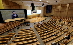 [포토뉴스] 온라인 예배 하는 반야월 교회