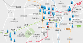 [단독]달성·범어·죽전 네거리마다 초고층 아파트…왜?