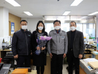 의성경찰서, 전화금융사기 예방한 금성농협 직원에게 감사장 전달