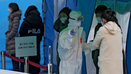 [포토뉴스] 코로나19 일일 신규 확진자 다시 최다 기록