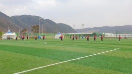 경남 합천군 동계 축구 전지훈련(스토브리그)개최
