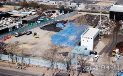 [포토뉴스] 서대구 역사 이현삼거리 일대 폐기물 매립 확인