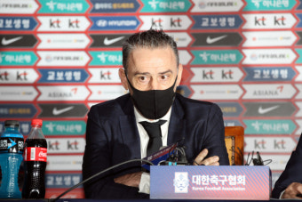 벤투 감독, 25일 한일 축구평가전 나설 24명 발탁