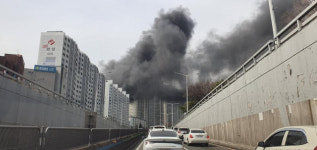 [영상] 대구 침산네거리 인근 자전거 조립공장 화재…대피 및 우회 당부