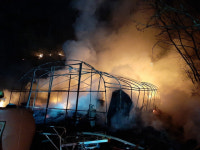 영주시, 양봉장 화재, 꿀벌 200군, 양봉 자재 등 소실, 2천320만 원 피해