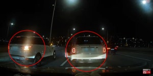 강변북로서 고급차 4대가 길 막더니 폭언…블랙박스 영상 제보