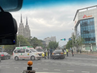 대구 중구 계산오거리서, 80대男 몰던 자전거 車와 충돌