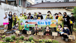 대명5동 ‘어쩌다 도시농부’ 개장 가족 간 소통·협동 시간