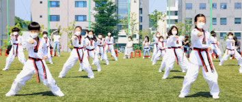 대구 수성구 꿈나무 육성 리틀태권도단 창단