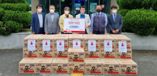 영양 동행버스, 저소득층 가구에 라면 기부
