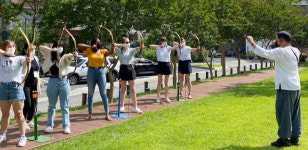 수성구, 모명재 한국전통문화체험관 죽궁 체험