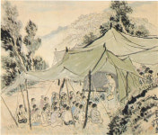 [이인숙의 옛 그림 예찬]김기창(1913-2001), ‘부산 천막교실’